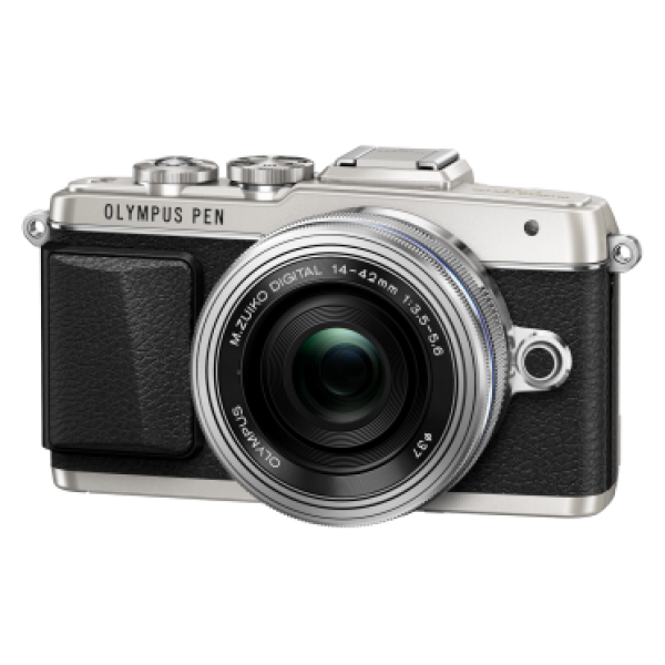 Цифровая системная фотокамера OLYMPUS E-PL7 Kit (14-42) Silver/Silver
